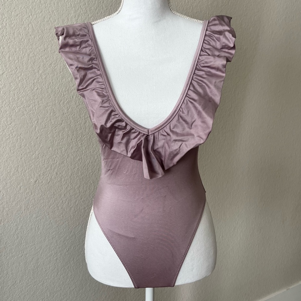 Mauve PINK by Victoria Secret One piece super cute bathing suit